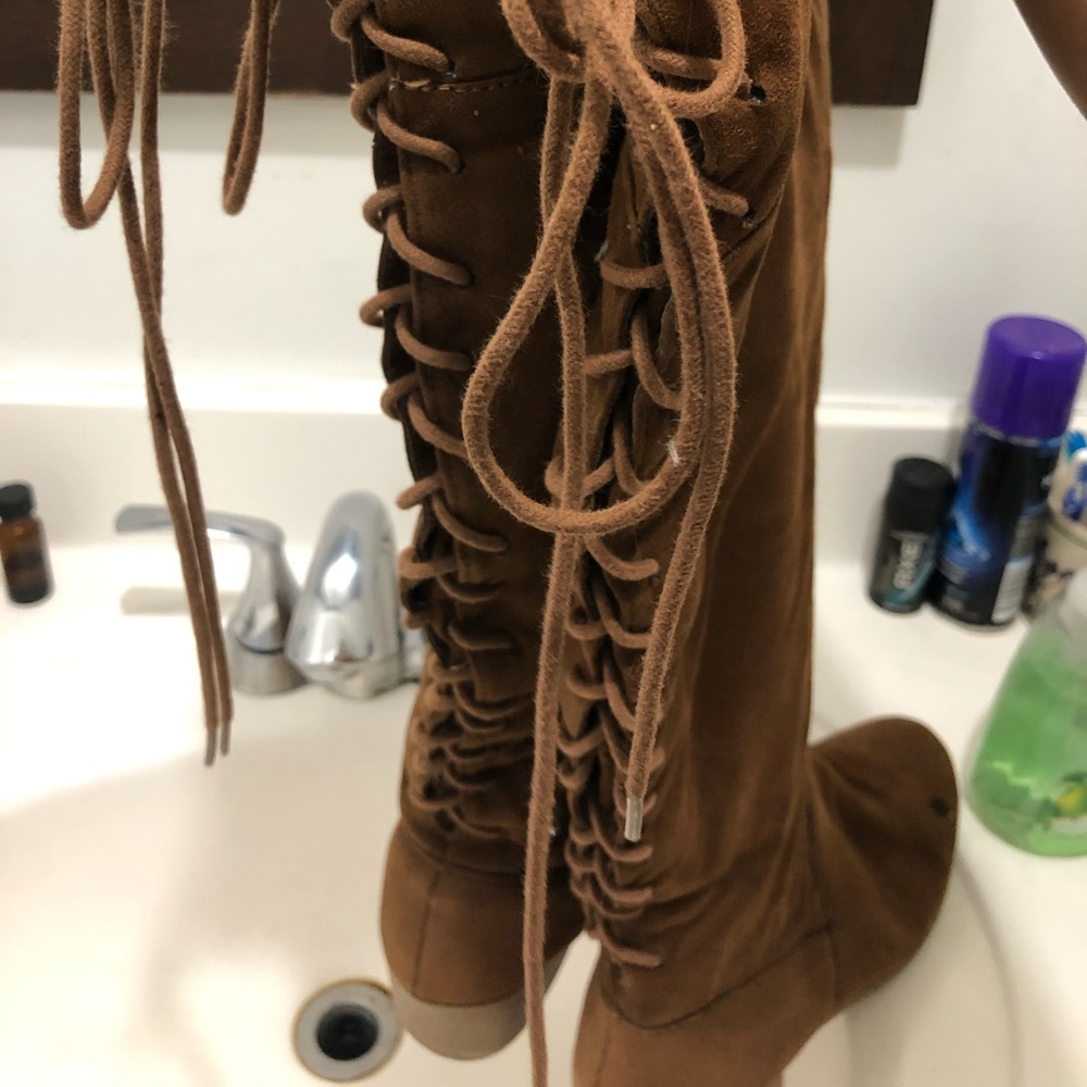 Knee high boots